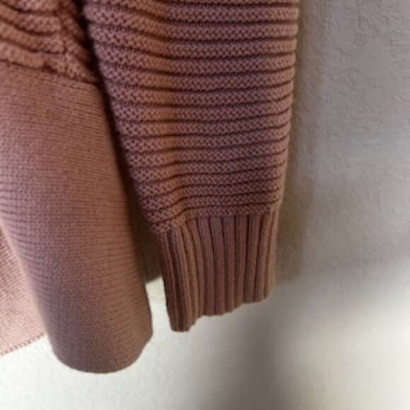 NWOT Vince  Camuto Mauve Blush Pink Knit Sweater Turtleneck - Picture 7 of 9